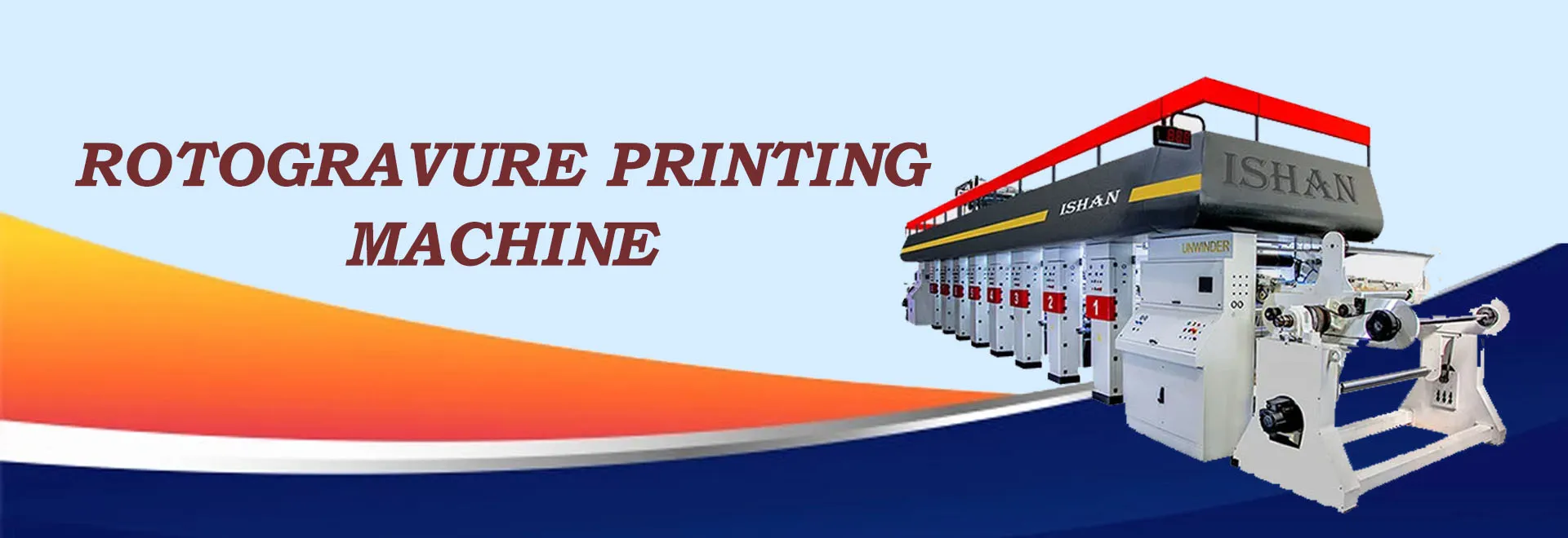 rotogravure printing machine